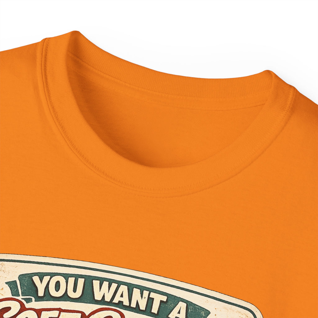 T-Shirt — “You Want a Soft-Serve? Then Go Get Ice Cream” Vintage Pickleball Design
