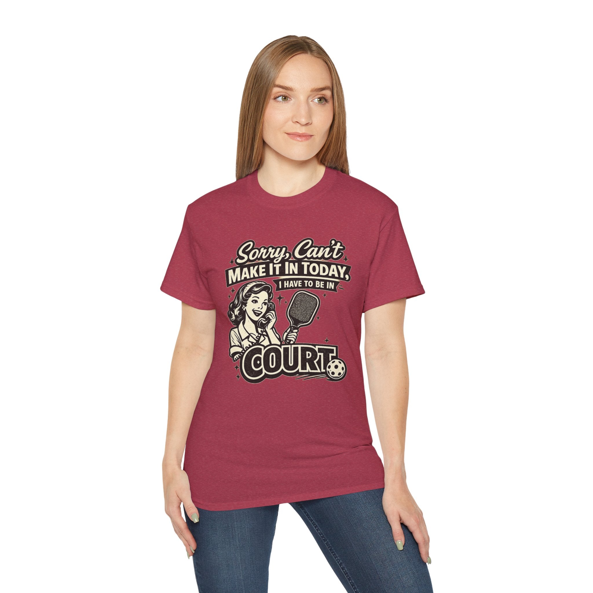 Sorry, Can’t Make It Today I Have To Be In Court Pickleball T-Shirt
