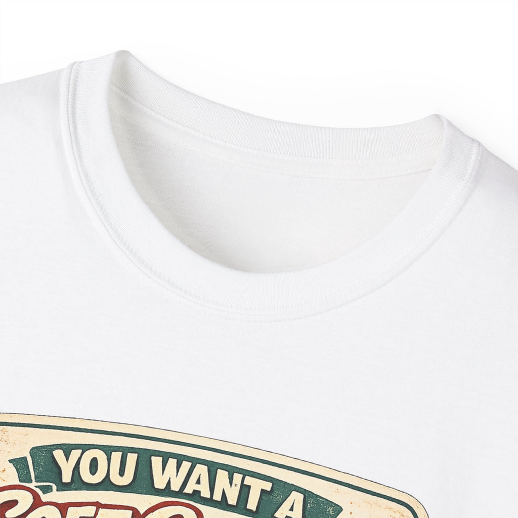 T-Shirt — “You Want a Soft-Serve? Then Go Get Ice Cream” Vintage Pickleball Design