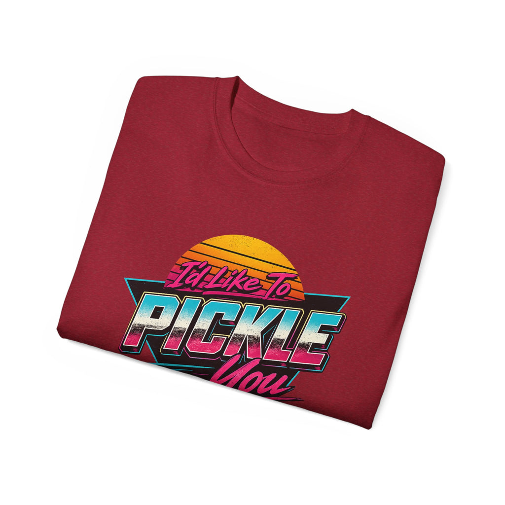 Retro 'I'll Like to Pickle You' Pickleball Tee