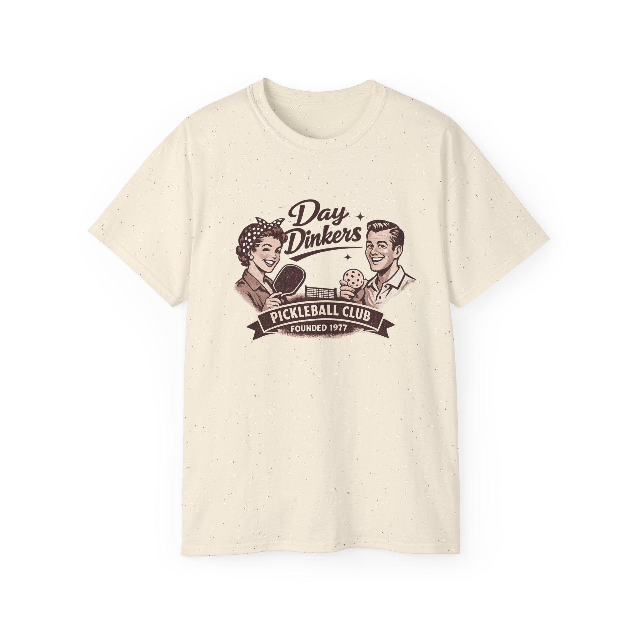 Day Drinkers Pickleball Club Tee – Vintage Pickleball Shirt