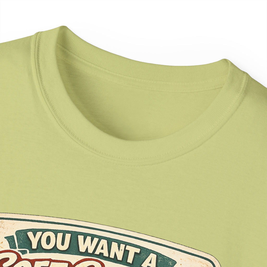 T-Shirt — “You Want a Soft-Serve? Then Go Get Ice Cream” Vintage Pickleball Design