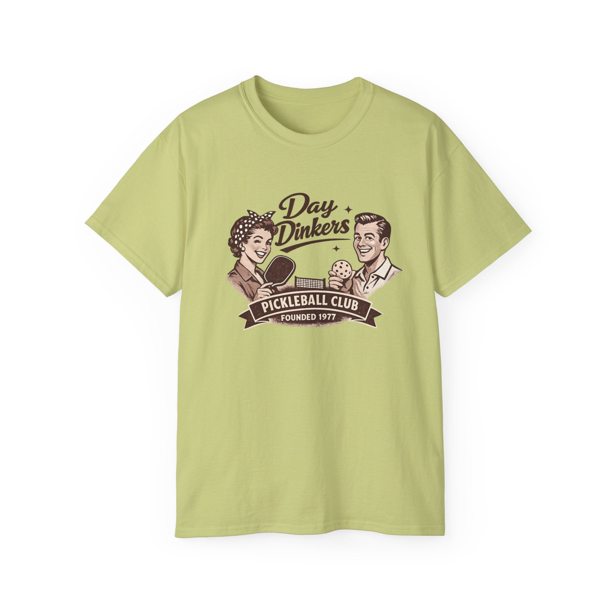 Day Drinkers Pickleball Club Tee – Vintage Pickleball Shirt
