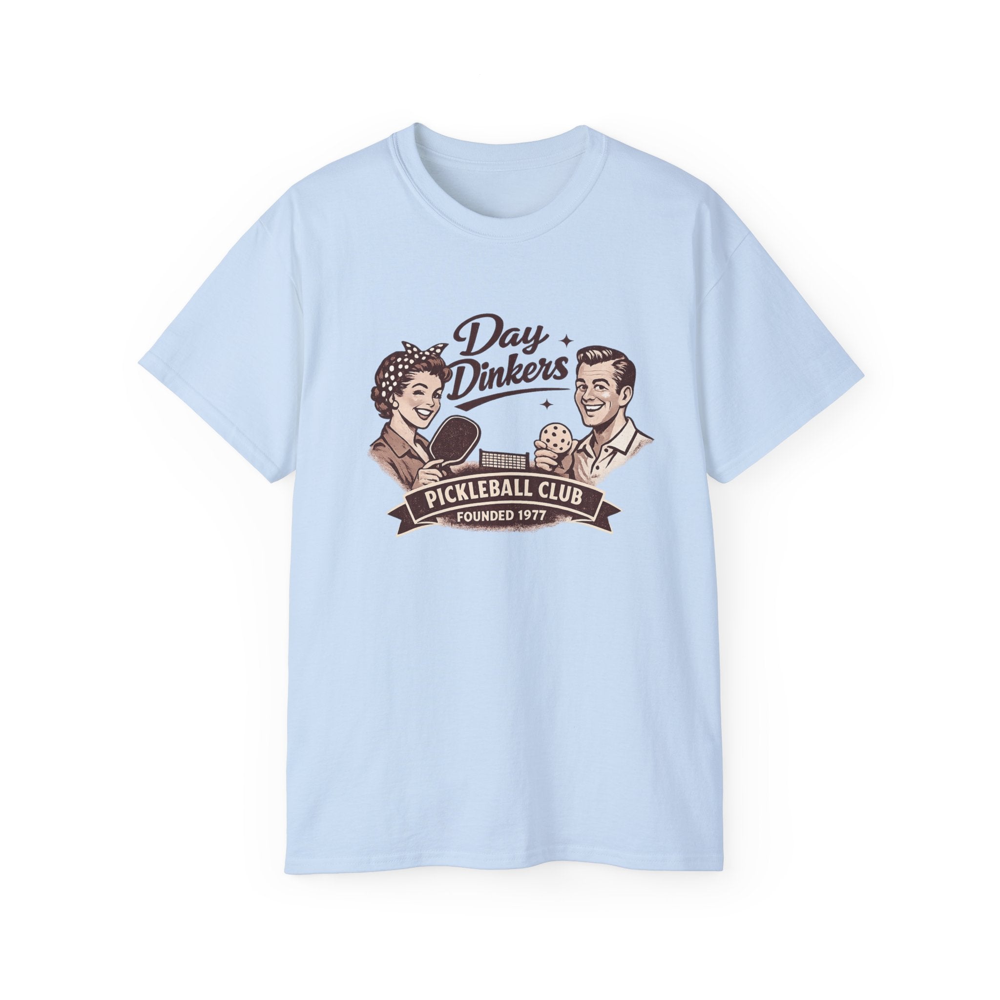 Day Drinkers Pickleball Club Tee – Vintage Pickleball Shirt