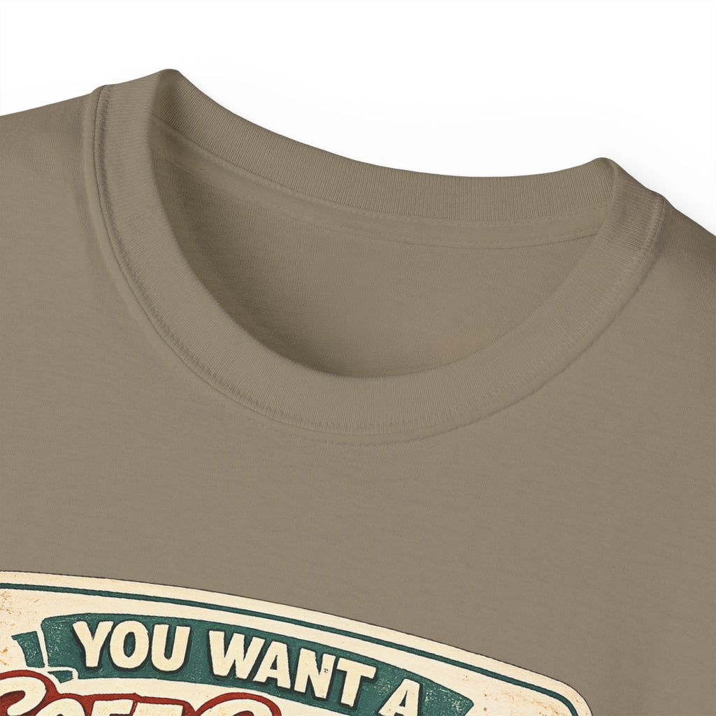 T-Shirt — “You Want a Soft-Serve? Then Go Get Ice Cream” Vintage Pickleball Design