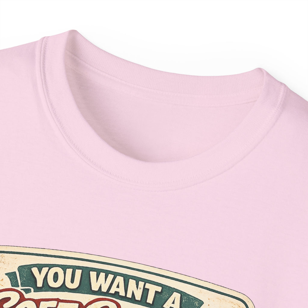 T-Shirt — “You Want a Soft-Serve? Then Go Get Ice Cream” Vintage Pickleball Design