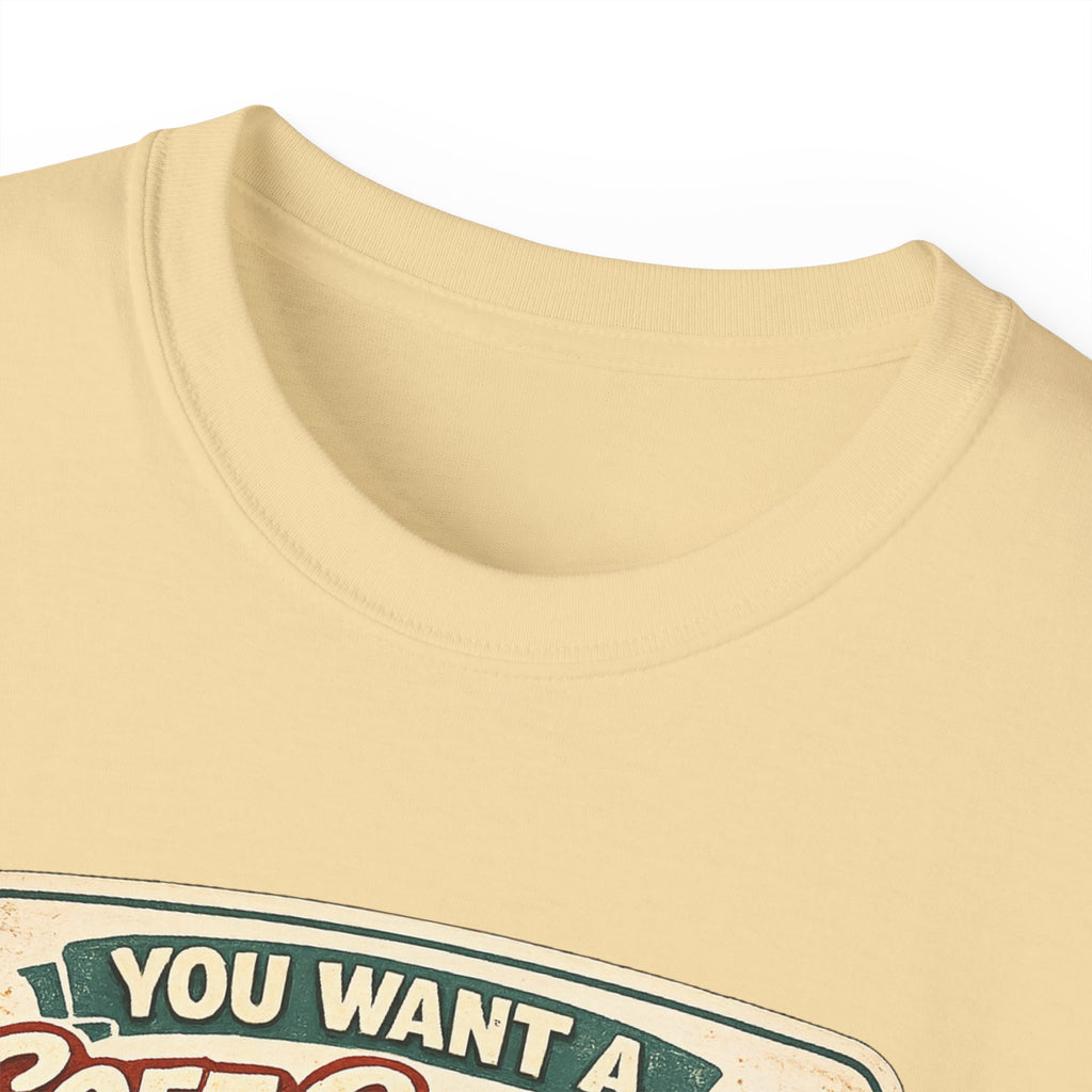 T-Shirt — “You Want a Soft-Serve? Then Go Get Ice Cream” Vintage Pickleball Design