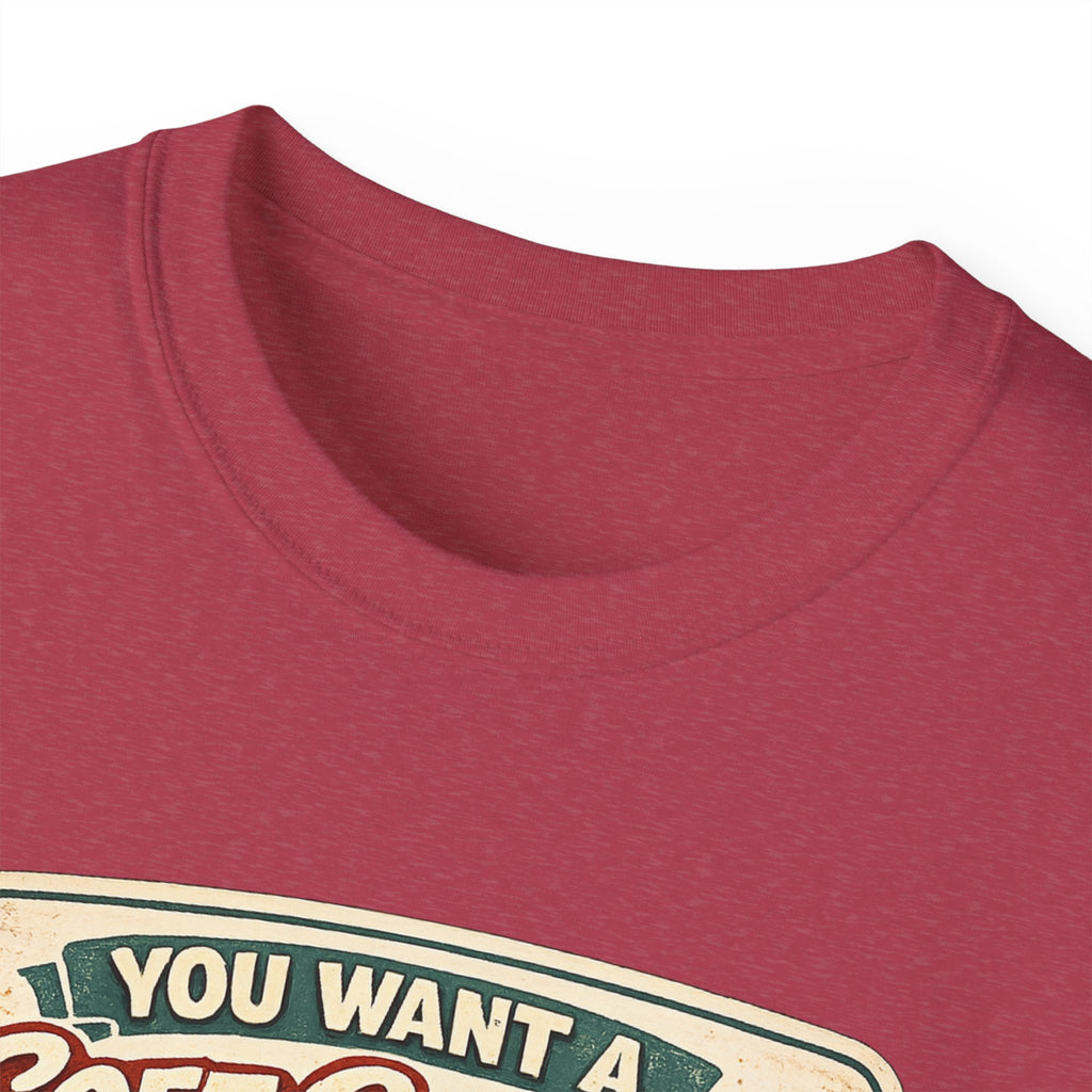 T-Shirt — “You Want a Soft-Serve? Then Go Get Ice Cream” Vintage Pickleball Design