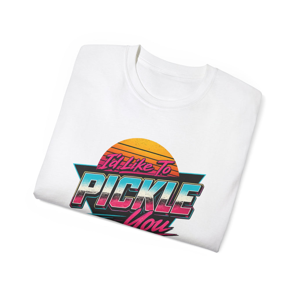Retro 'I'll Like to Pickle You' Pickleball Tee