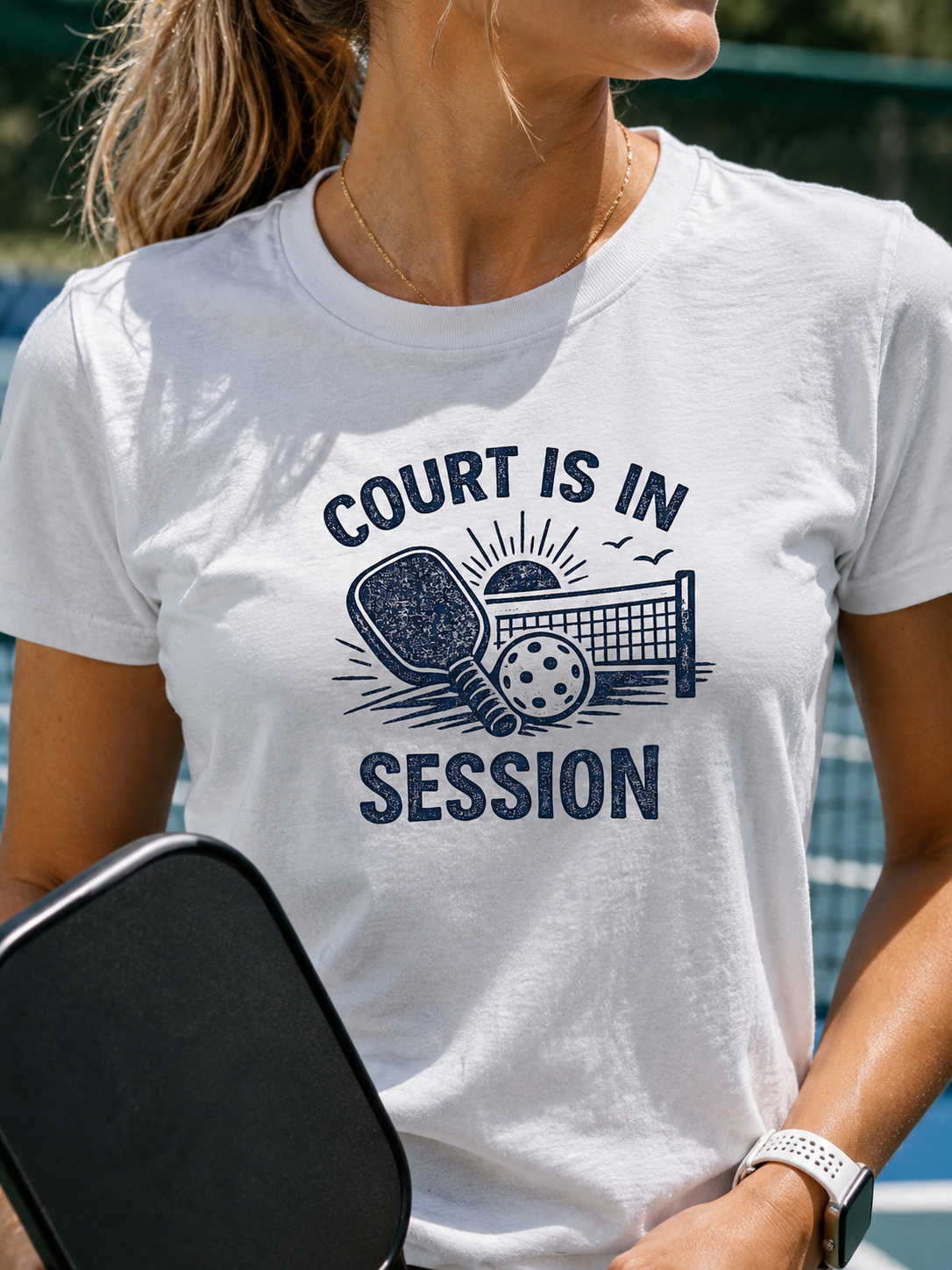 Court Is In Session Pickleball T-Shirt