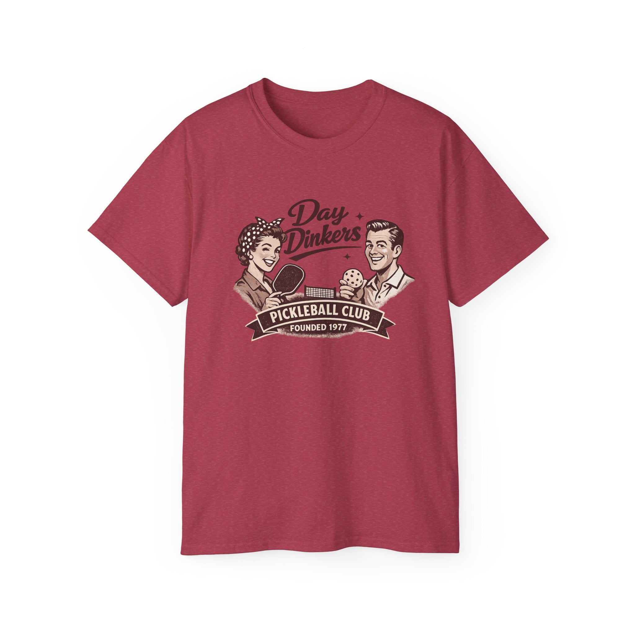 Day Drinkers Pickleball Club Tee – Vintage Pickleball Shirt