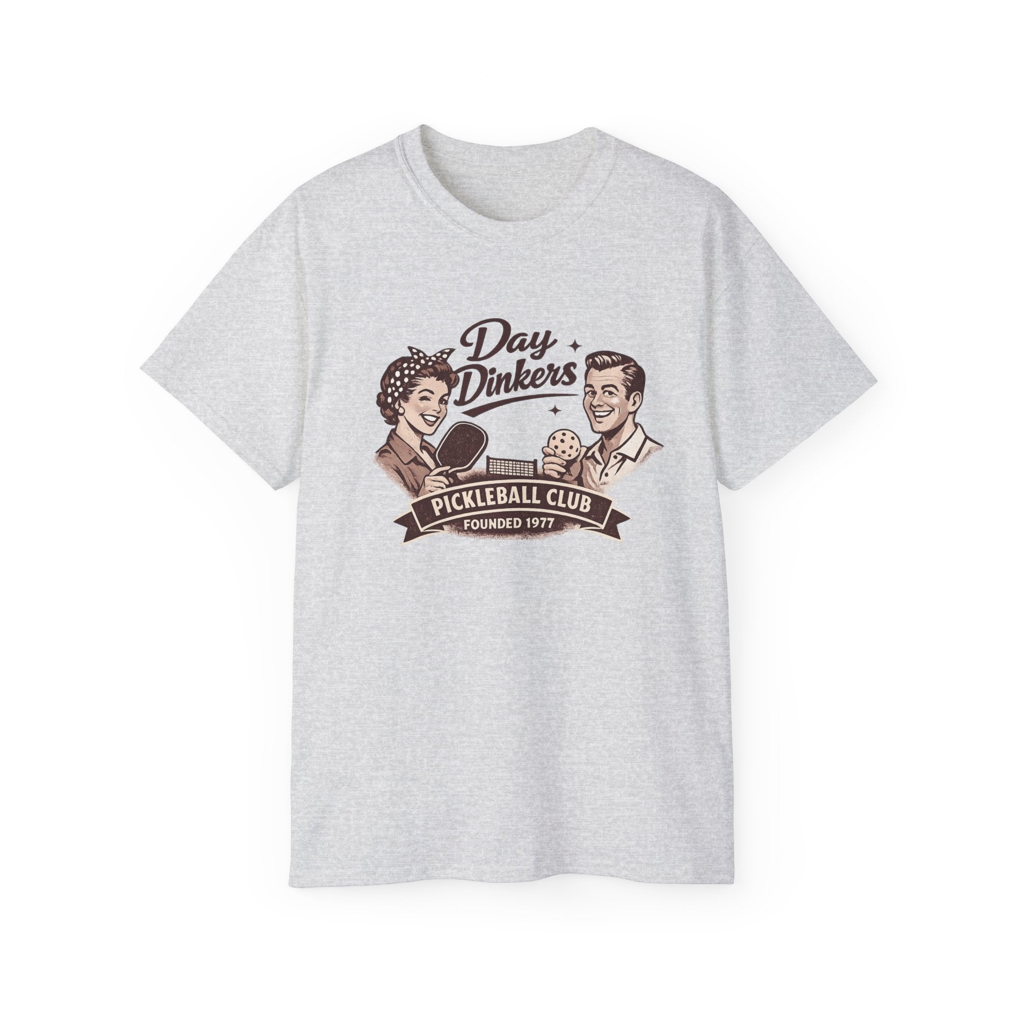 Day Drinkers Pickleball Club Tee – Vintage Pickleball Shirt