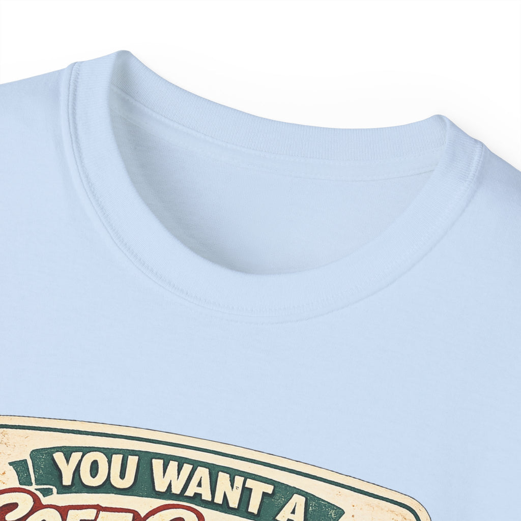 T-Shirt — “You Want a Soft-Serve? Then Go Get Ice Cream” Vintage Pickleball Design