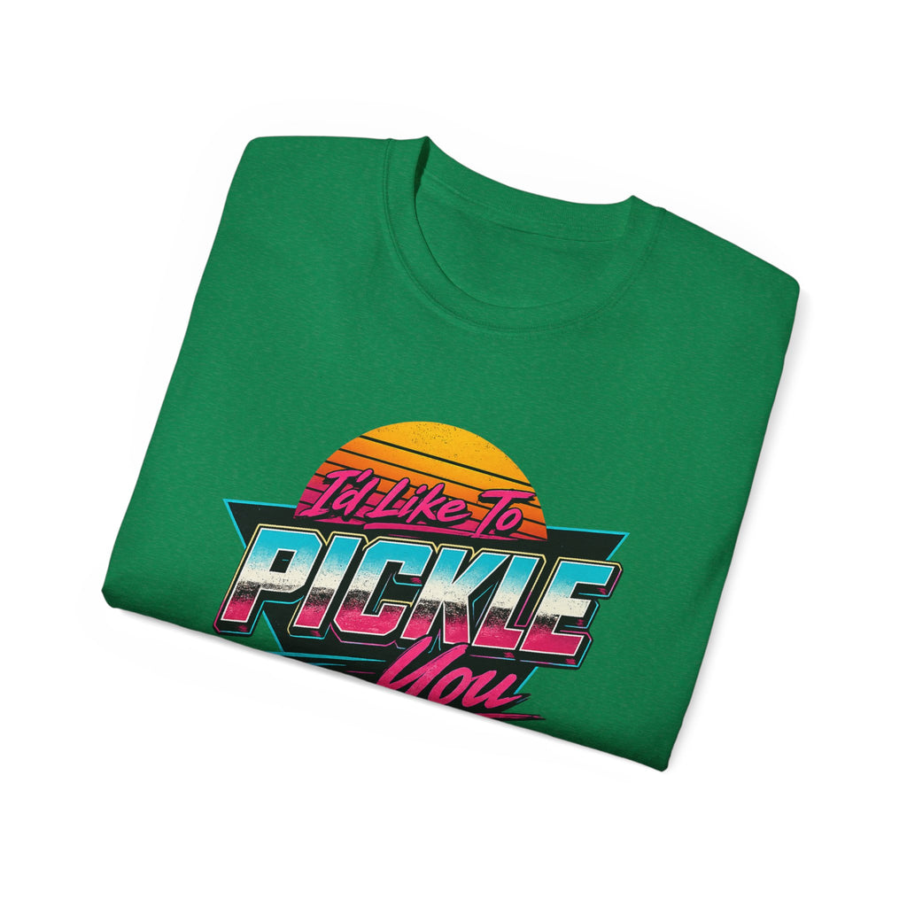 Retro 'I'll Like to Pickle You' Pickleball Tee