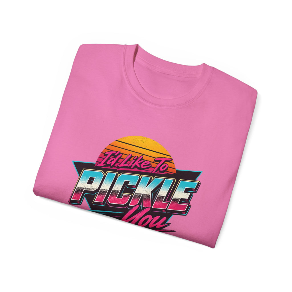 Retro 'I'll Like to Pickle You' Pickleball Tee