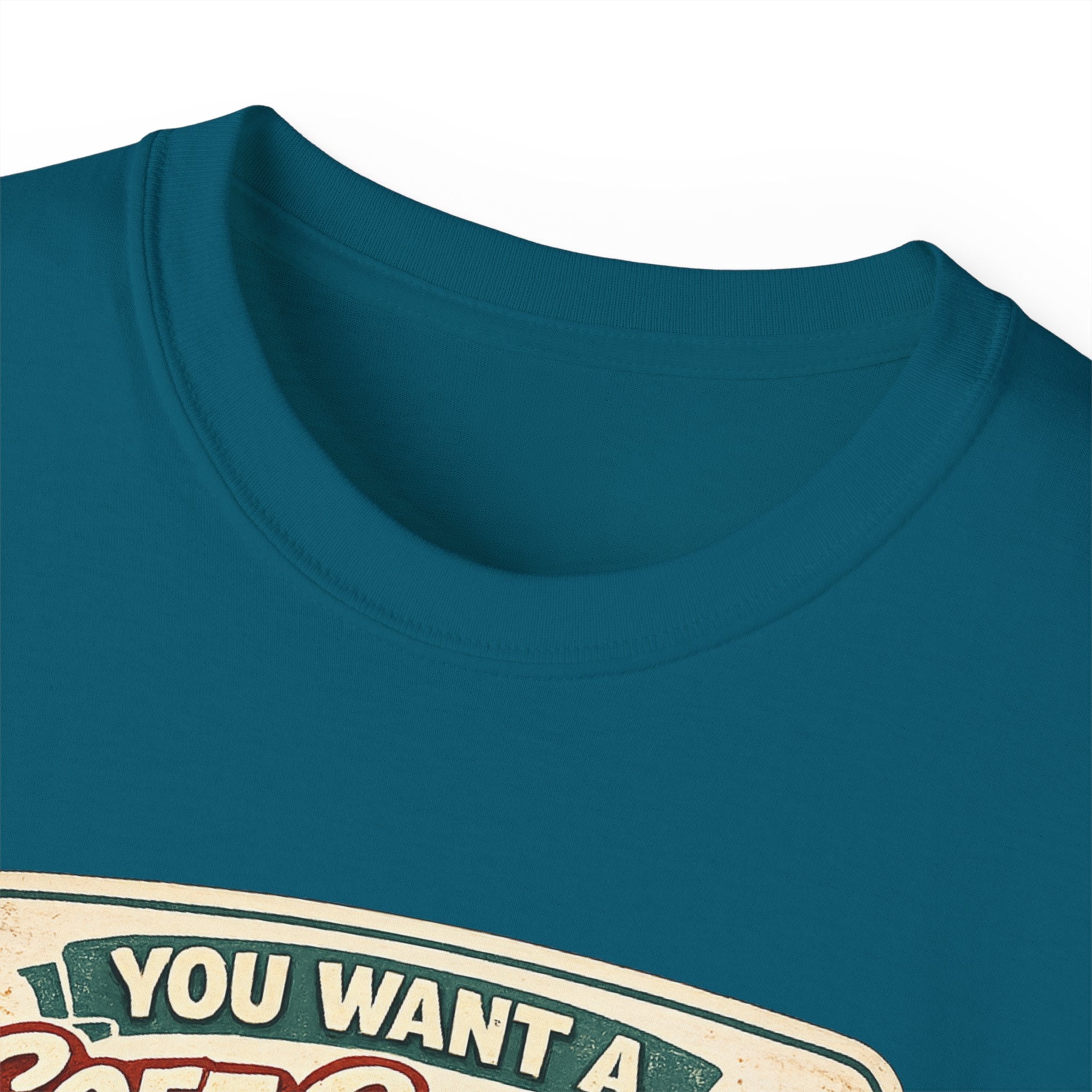 T-Shirt — “You Want a Soft-Serve? Then Go Get Ice Cream” Vintage Pickleball Design