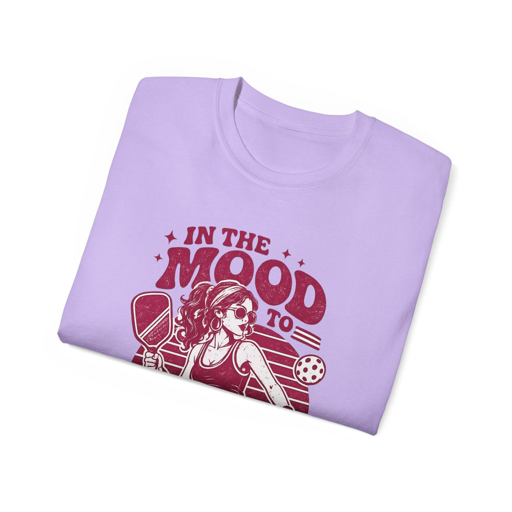 Pickleball Tee – "In the Mood to Bang One Out" Graphic Shirt